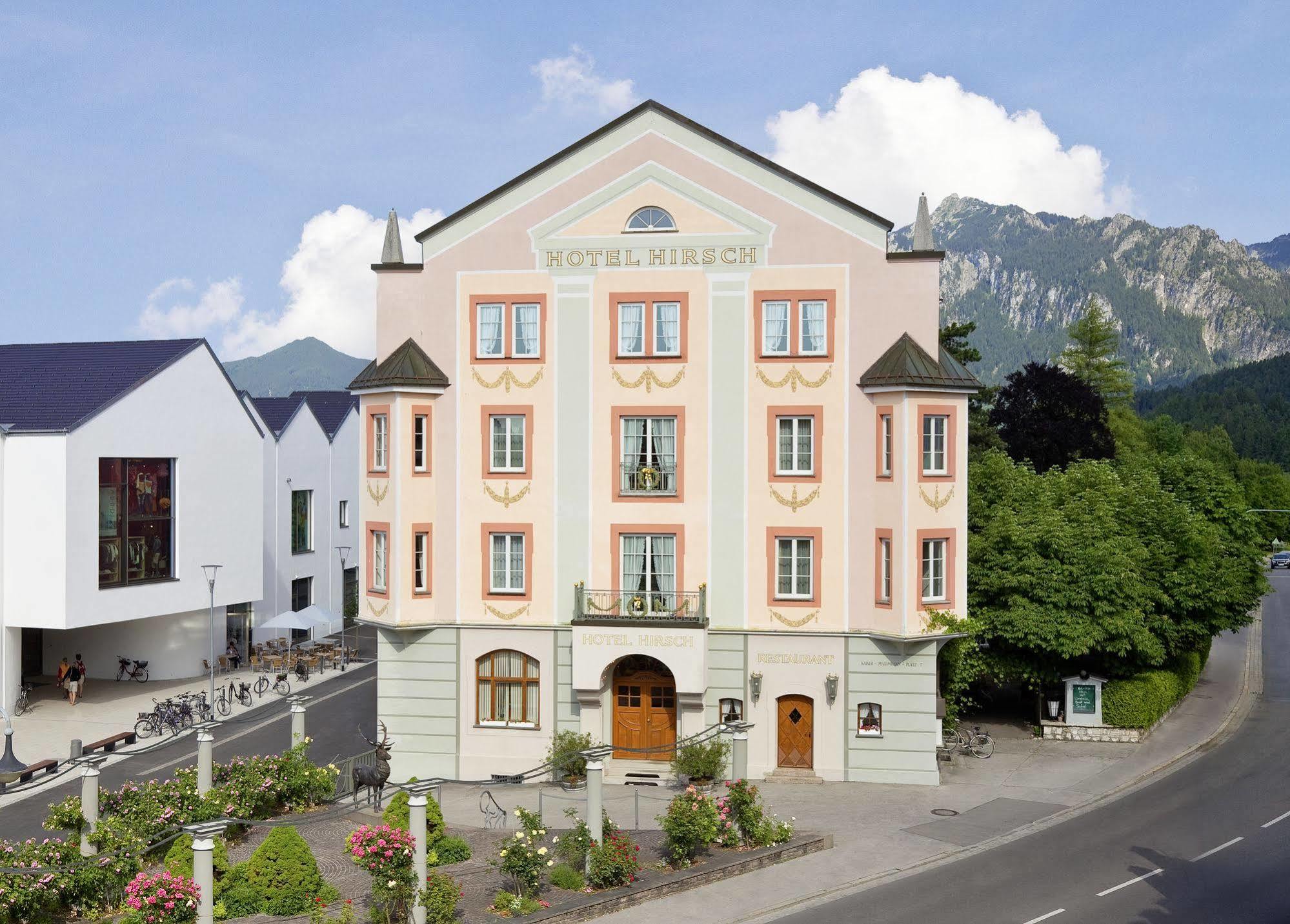 Füssen Hotel Hirsch מראה חיצוני תמונה